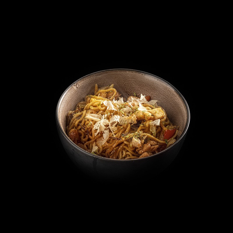 Yakisoba vedella